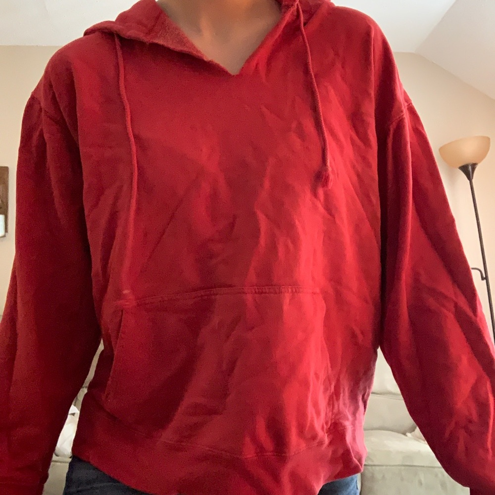 Red hoodie